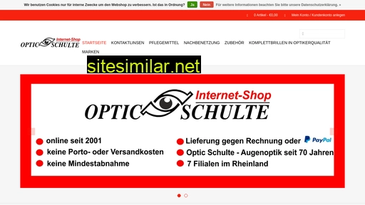 Opticschulte-shop similar sites