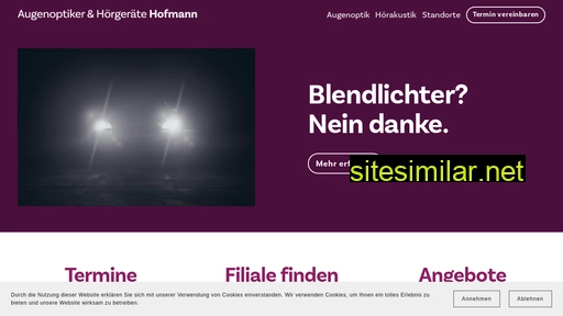 optiker-hofmann.de alternative sites