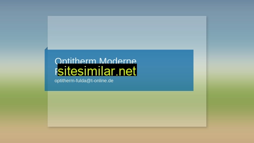 Optitherm-wellness similar sites