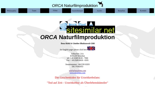 orcafilms.de alternative sites