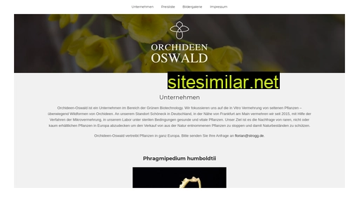 Orchideen-oswald similar sites