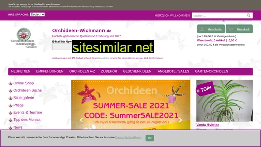 orchideen-wichmann.de alternative sites