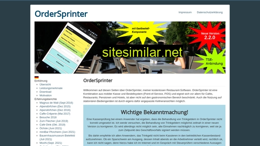 ordersprinter.de alternative sites