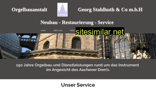 Orgelbauanstalt-stahlhuth similar sites