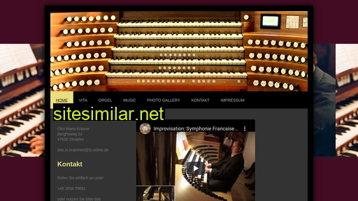 Orgelimprovisationen similar sites