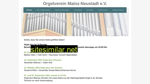 orgelverein-mainz-neustadt.de alternative sites