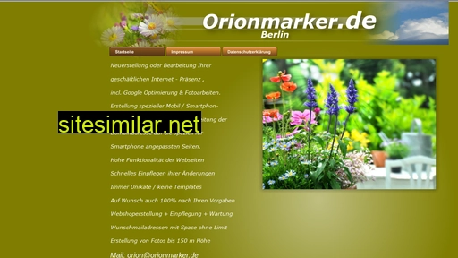 orionmarker.de alternative sites