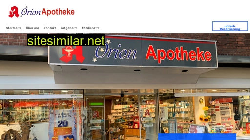 orion-apotheke-hamburg.de alternative sites