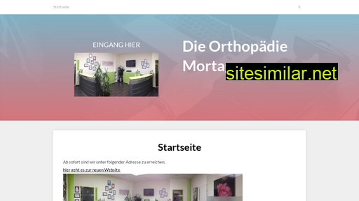 orthopaedie-mortag.de alternative sites