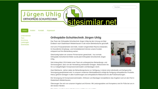 Orthopaedie-schuhtechnik-uhlig similar sites