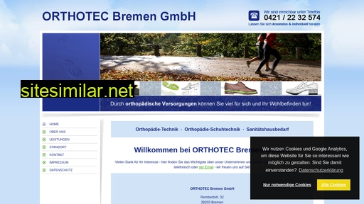 orthotec-bremen.de alternative sites