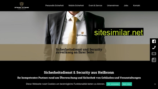 Ortmann-sicherheitsdienst similar sites