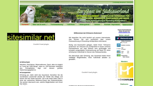 ortmanns-eulennest.de alternative sites