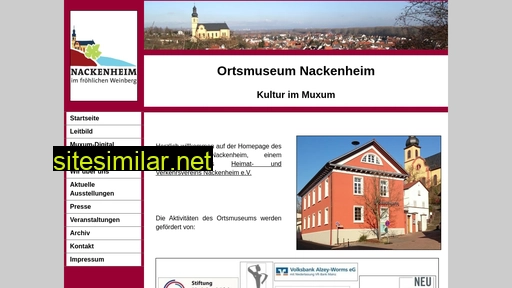 ortsmuseum-nackenheim.de alternative sites