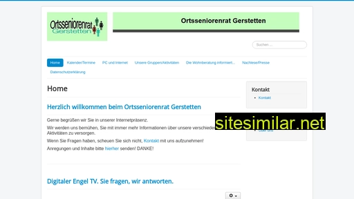ortsseniorenrat-gerstetten.de alternative sites