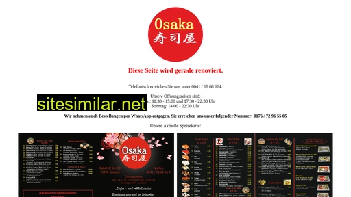 Osaka-sushi-asia similar sites