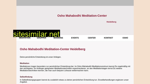 osho-mahabodhi-meditation.de alternative sites
