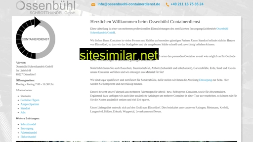 ossenbuehl-containerdienst.de alternative sites