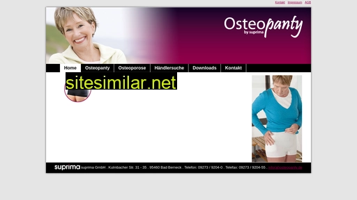 osteopanty.de alternative sites