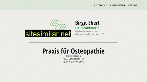 osteopathie-ebert.de alternative sites