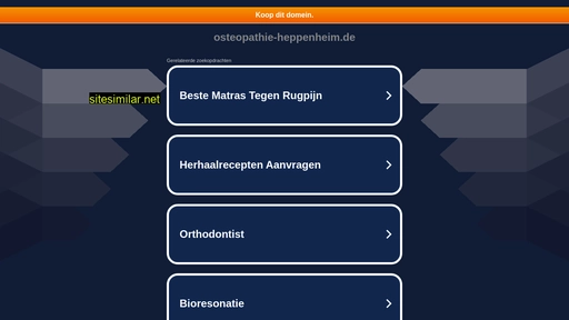 osteopathie-heppenheim.de alternative sites