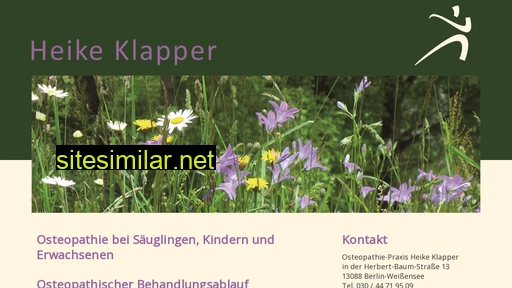 Osteopathie-klapper similar sites