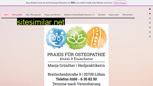 osteopathiepraxis-gruenther.de alternative sites