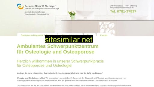 osteoporose-niemeyer.de alternative sites