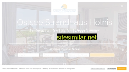 Ostsee-strandhaus-holnis similar sites