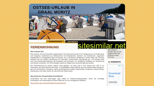 Ostsee-urlaub-graal-mueritz similar sites