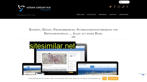 Ostsee-webservice similar sites