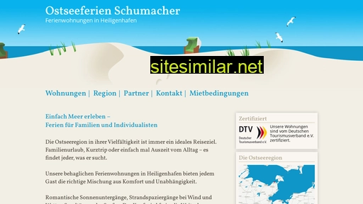 ostseeferien-schumacher.de alternative sites