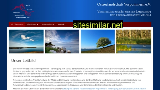 Ostseelandschaft-vorpommern similar sites