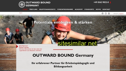 outwardbound.de alternative sites
