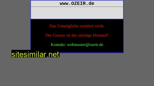 ozeir.de alternative sites