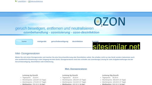 ozonreinigung-berlin.de alternative sites