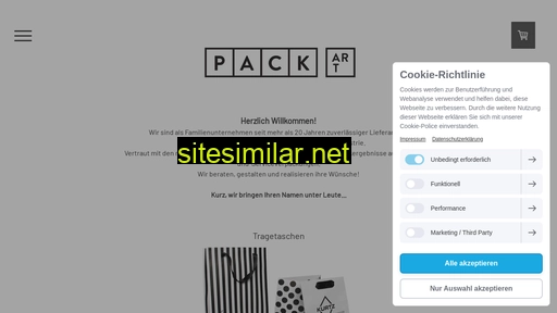 Packart-shop similar sites