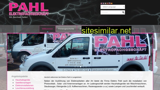 pahl-elektro.de alternative sites