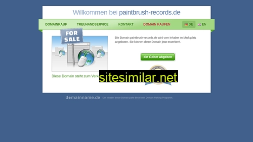 Paintbrush-records similar sites