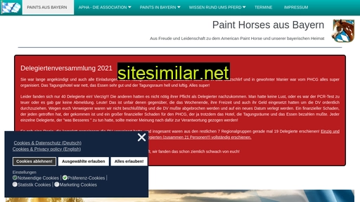painthorses-aus-bayern.de alternative sites