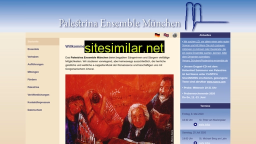 palestrina-ensemble.de alternative sites