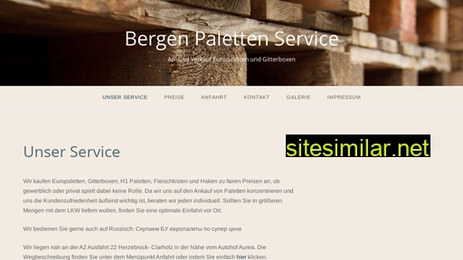 paletten-service-a2.de alternative sites