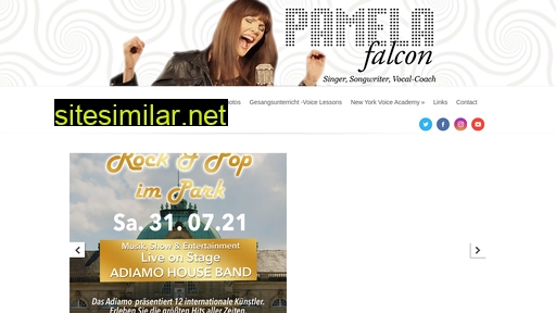 Pamelafalcon similar sites