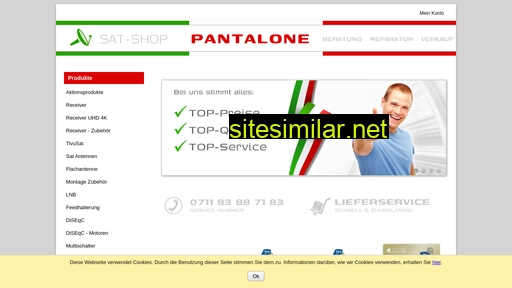 pantashop.de alternative sites