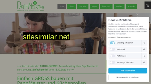 pappmeister.de alternative sites