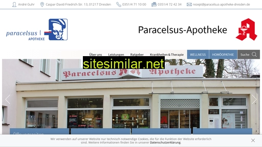 paracelsus-apotheke-dresden.de alternative sites