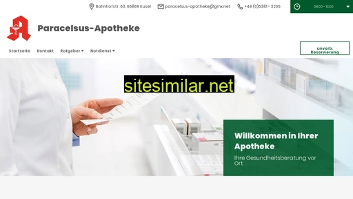 paracelsus-apotheke-kusel-app.de alternative sites