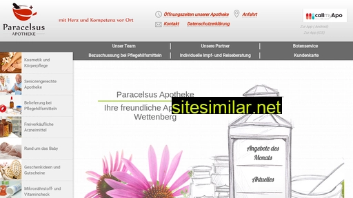 paracelsus-apotheke-wettenberg.de alternative sites
