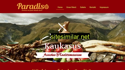 Paradiso-restaurant similar sites