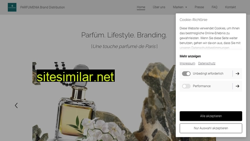 parfumenia.de alternative sites